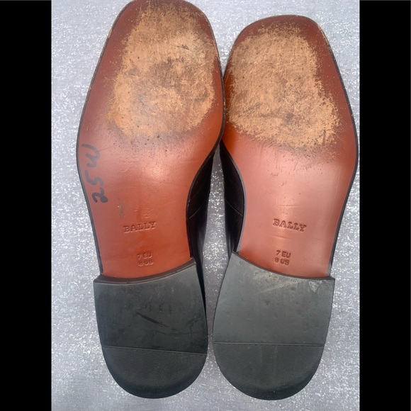 Bally Breme Men’s Black Loafer Size 8 - Picture 4 of 5